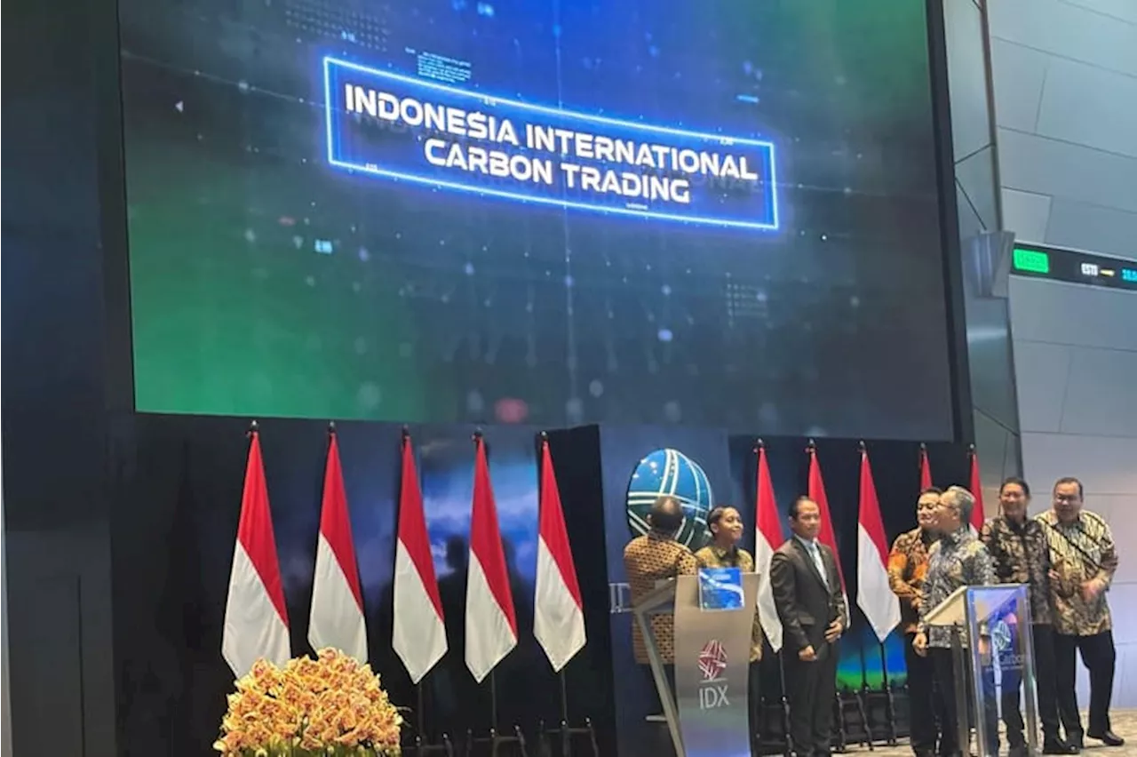 Indonesia Resmi Mulai Perdagangan Karbon Internasional