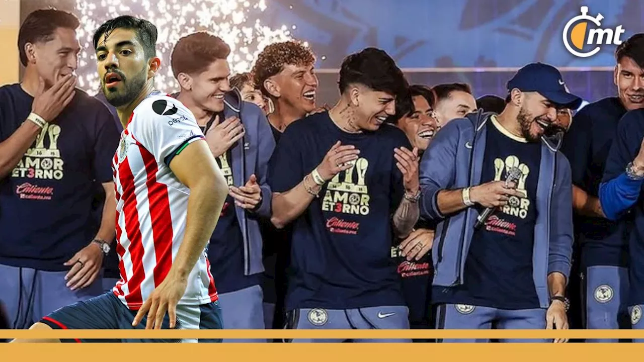 América hace un 'Pizarro' y le manda un mensaje a las Chivas en pleno festejo