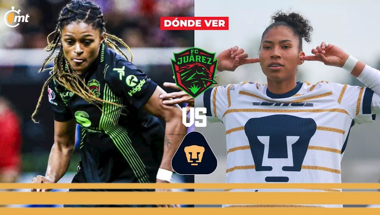 Juárez vs Pumas Femenil: ¿A qué hora y dónde ver partido Liga MX 2025?