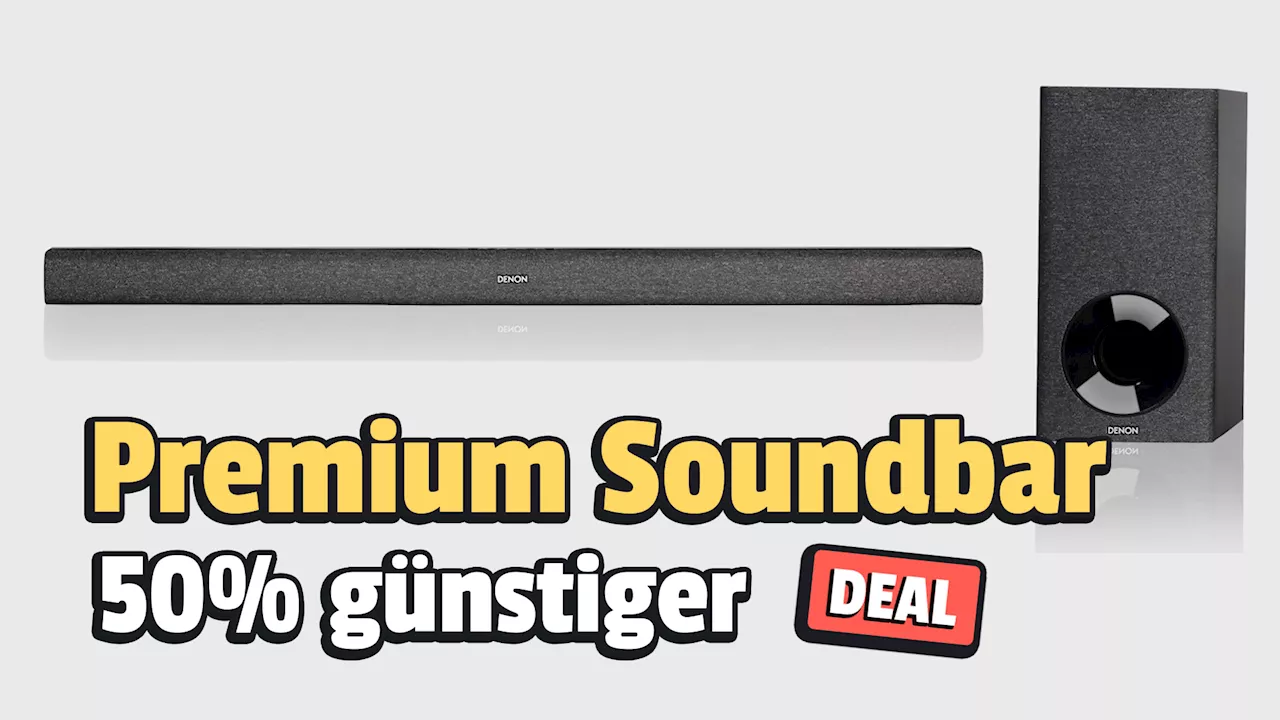 Denon DHT-S416 Soundbar: Schwarze Freitag Angebot für Kinoklang