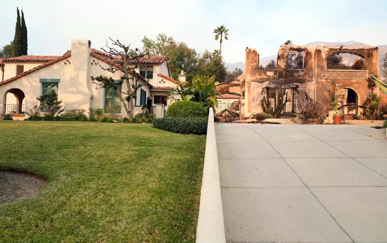 California Wildfires: Some Homes Survive While Thousands Are Destroyed