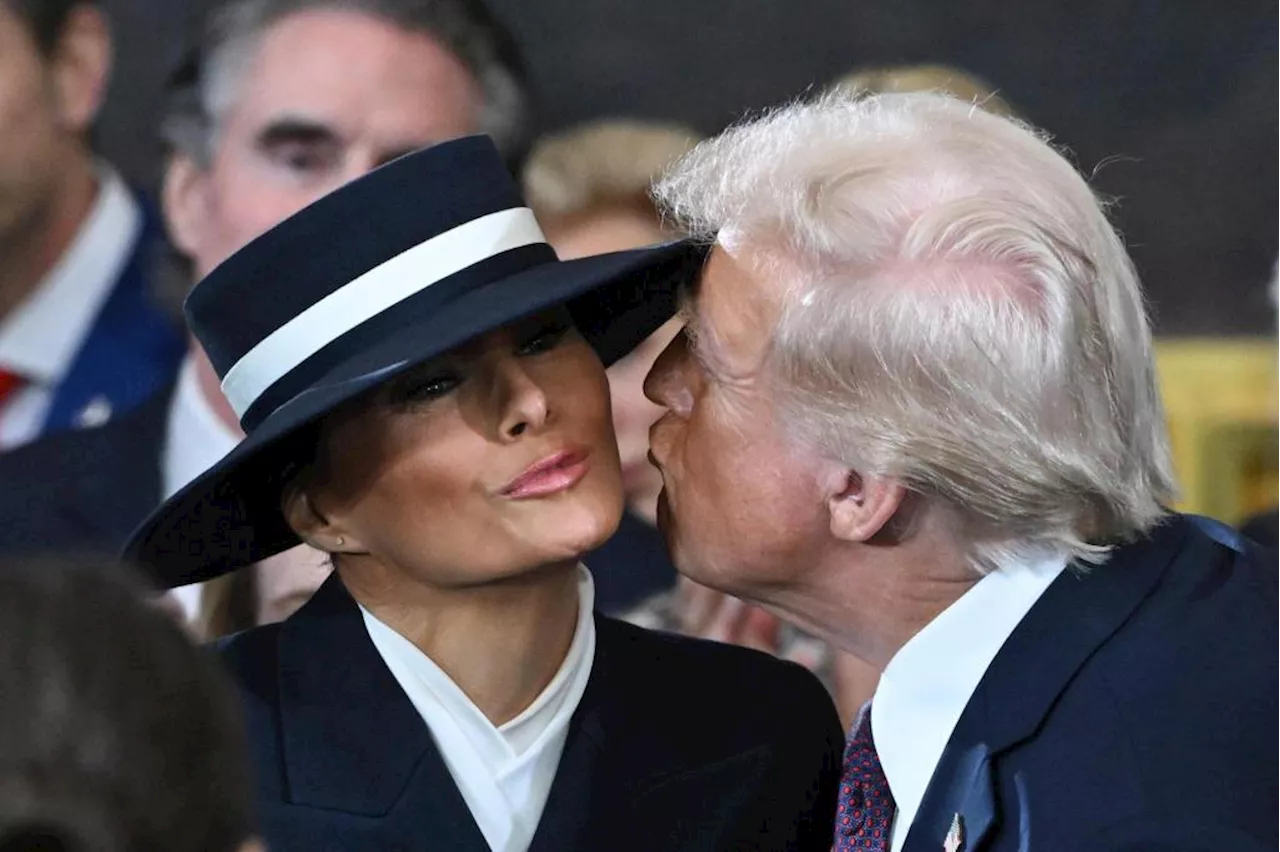 Melania Trump's Dramatic Hat Steals the Show at Trump's Second Inauguration