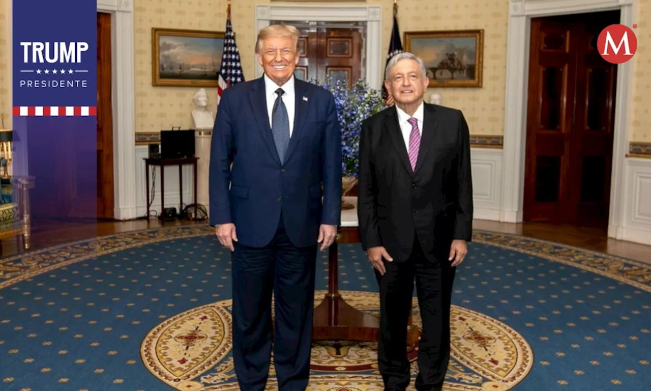 AMLO y Trump, entre elogios y apoyo mutuo