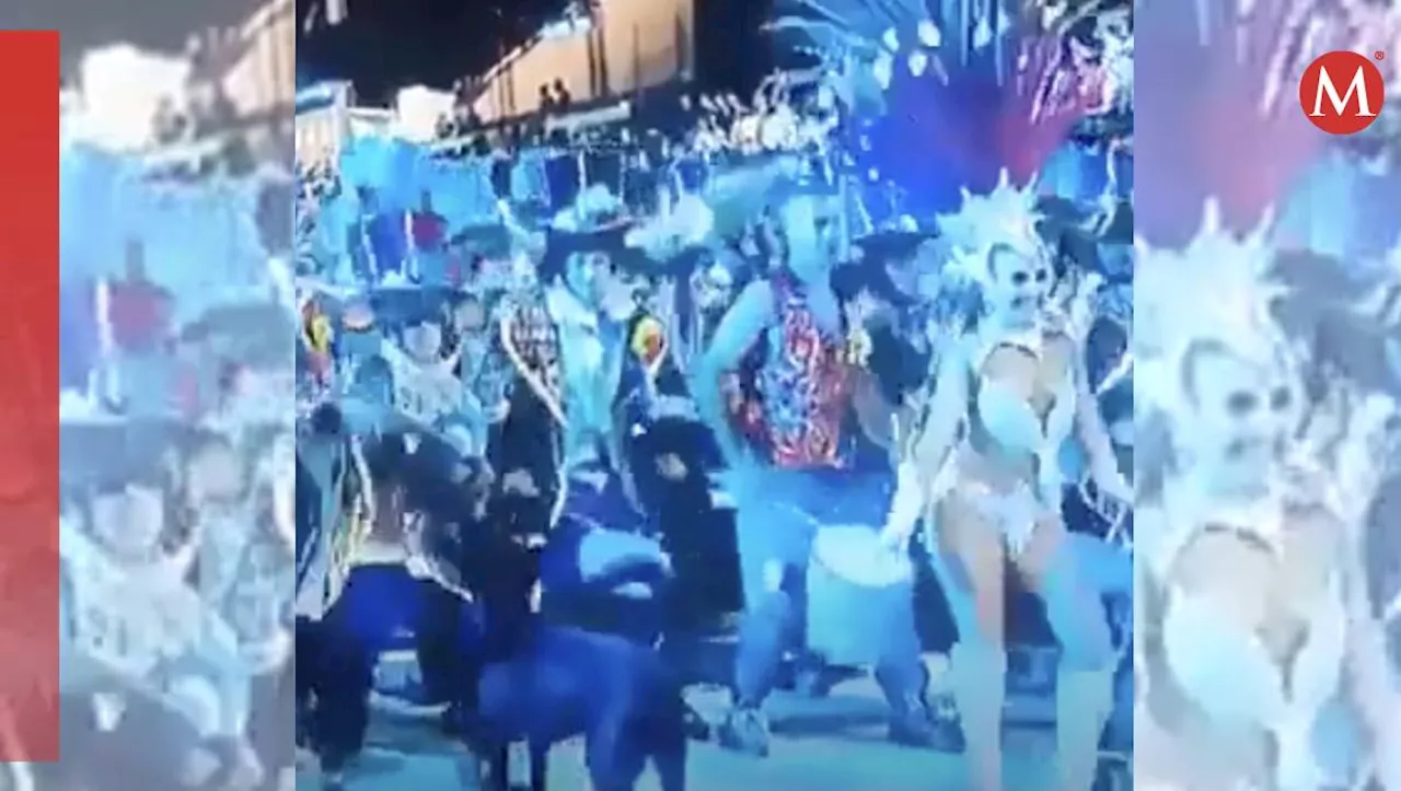 Captan en VIDEO agresión contra un perrito en el Carnaval de Gualeguaychú, Argentina