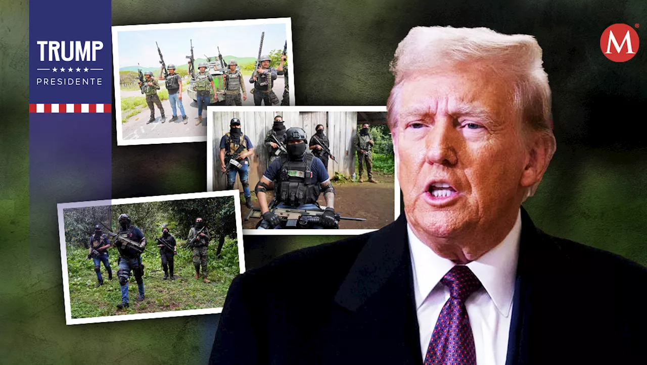 Donald Trump clasificará como terroristas a cárteles mexicanos