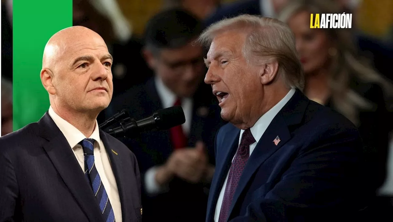 Infantino agradece el apoyo de Trump al Mundial de 2026