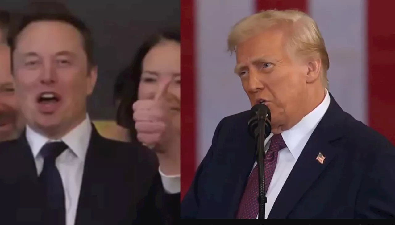 Trump promete llevar a Estados Unidos a Marte y hace feliz a Elon Musk