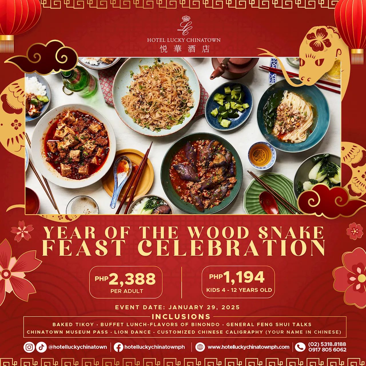 Hotel Lucky Chinatown Celebrates Chinese New Year with Cultural Extravaganza