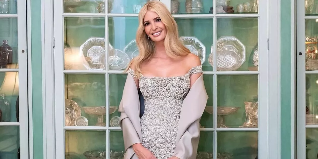 Donald Trump: Tochter Ivanka überrascht mit extravagantem Kleid