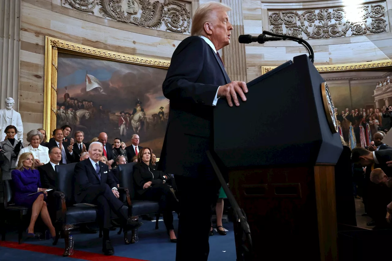 Trump makes sweeping promises, rips into past US leaders in inaugural address