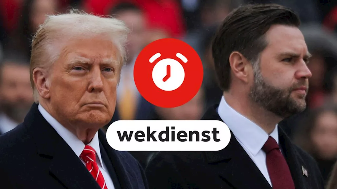 Wekdienst 20/1: Trump begint aan tweede termijn presidentschap • Tweede dag van de wapenstilstand Gaza