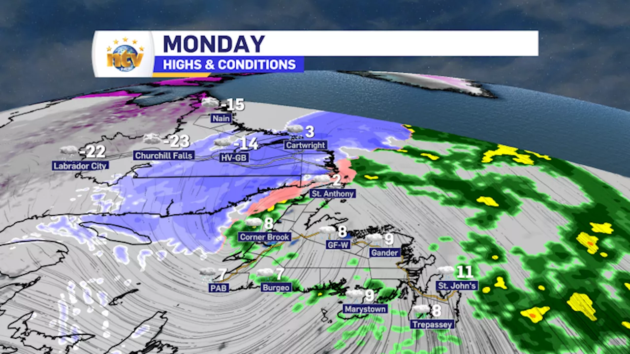 Arctic Air and Intense Snow Squalls Expected in Newfoundland