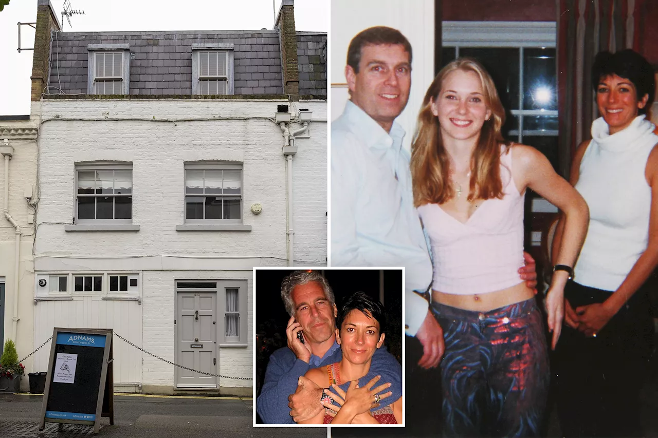 Ghislaine Maxwell's former London townhouse, linked to infamous Prince Andrew photo, for sale