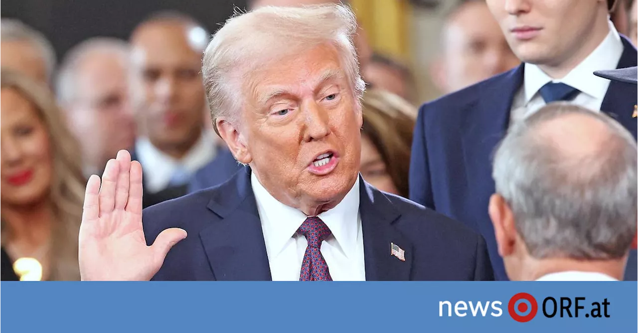 Donald Trump ist wieder US-Präsident