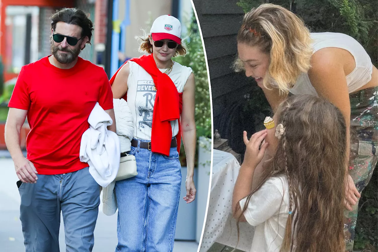 Bradley Cooper and Gigi Hadid's daughters reportedly 'spend time together'