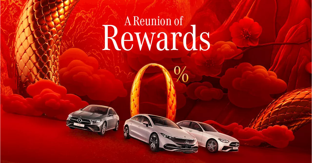 Step into this CNY with a new Mercedes-Benz – up to RM190k off, Agility7 low monthly repayments and more