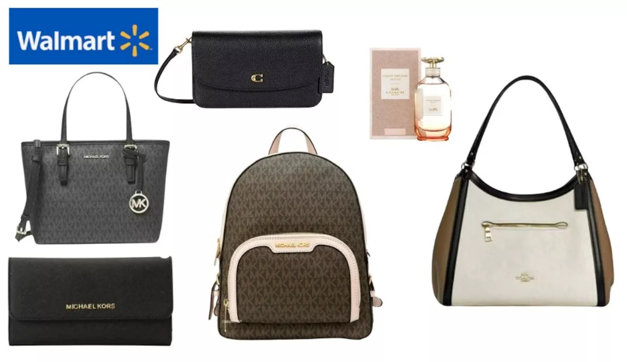 Walmart slashes prices on high-end, luxury handbags by Coach, Michael Kors, Kate Spade