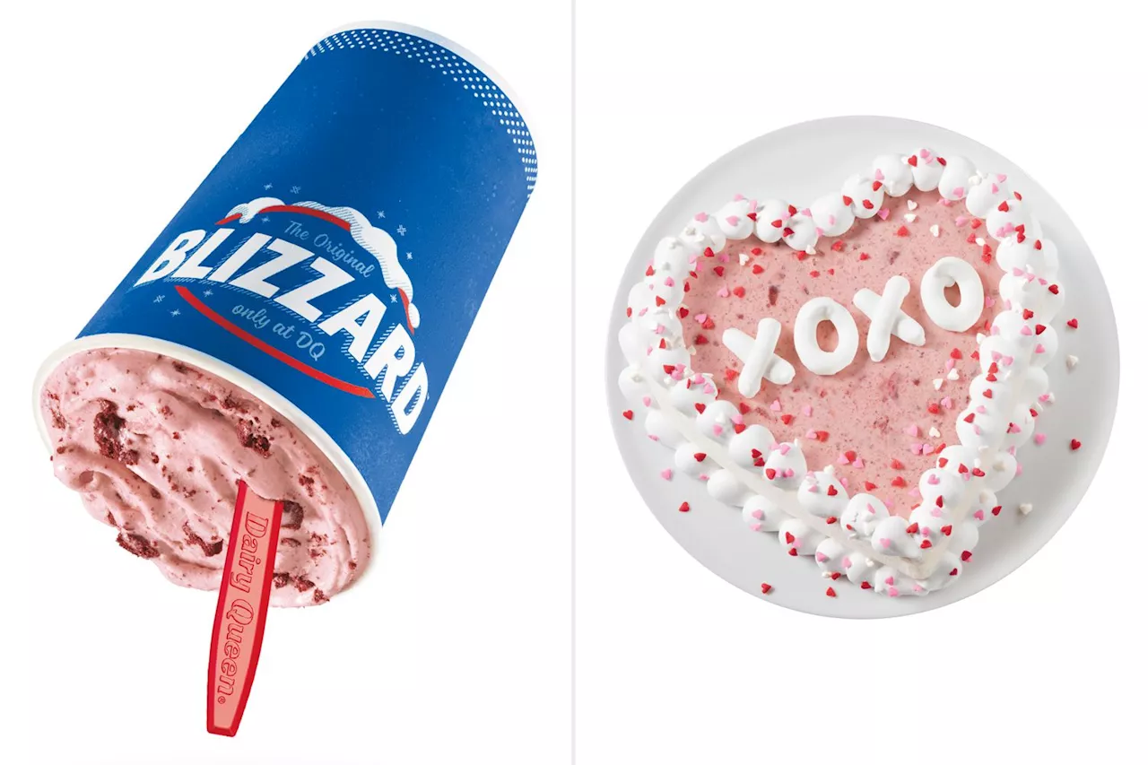 Burger King to Bring Back Red Velvet Blizzard Treats for Valentine's Day