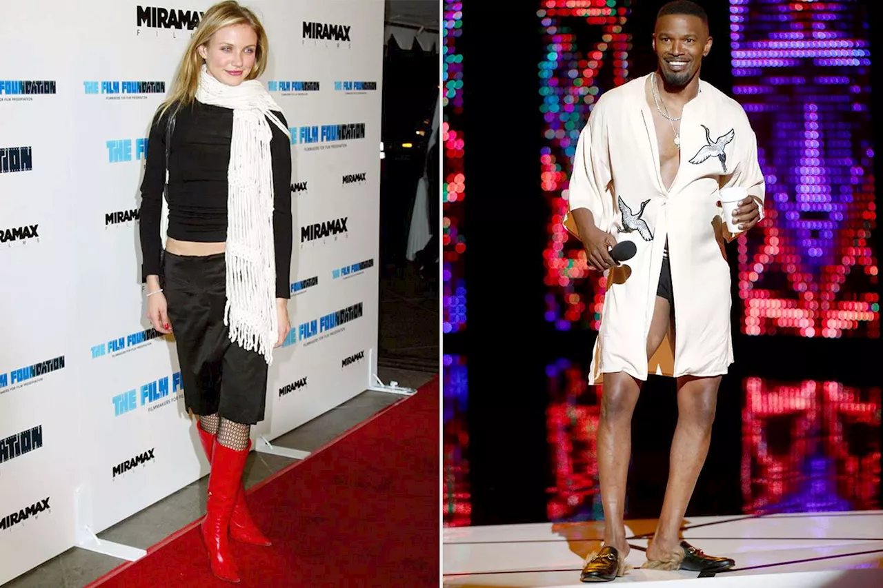 Jamie Foxx and Cameron Diaz Reflect on Fashion Choices and Support Each Other Through Adversity