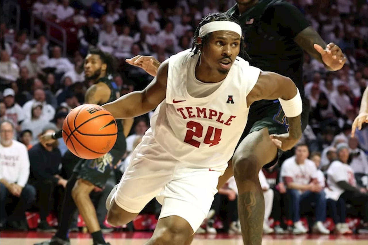 Temple wins third straight as Jamal Mashburn Jr. scores 32