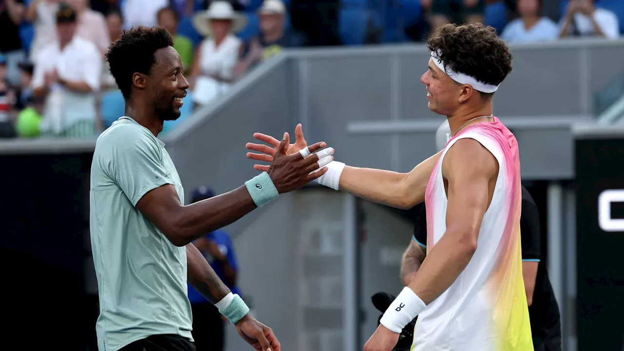 L'aventure de Monfils s'achève sur une note amère et joyeuse à l'Open d'Australie