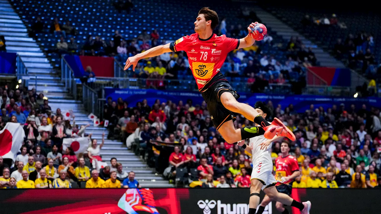 España busca liderato del grupo F ante Suecia en el Mundial de Balonmano