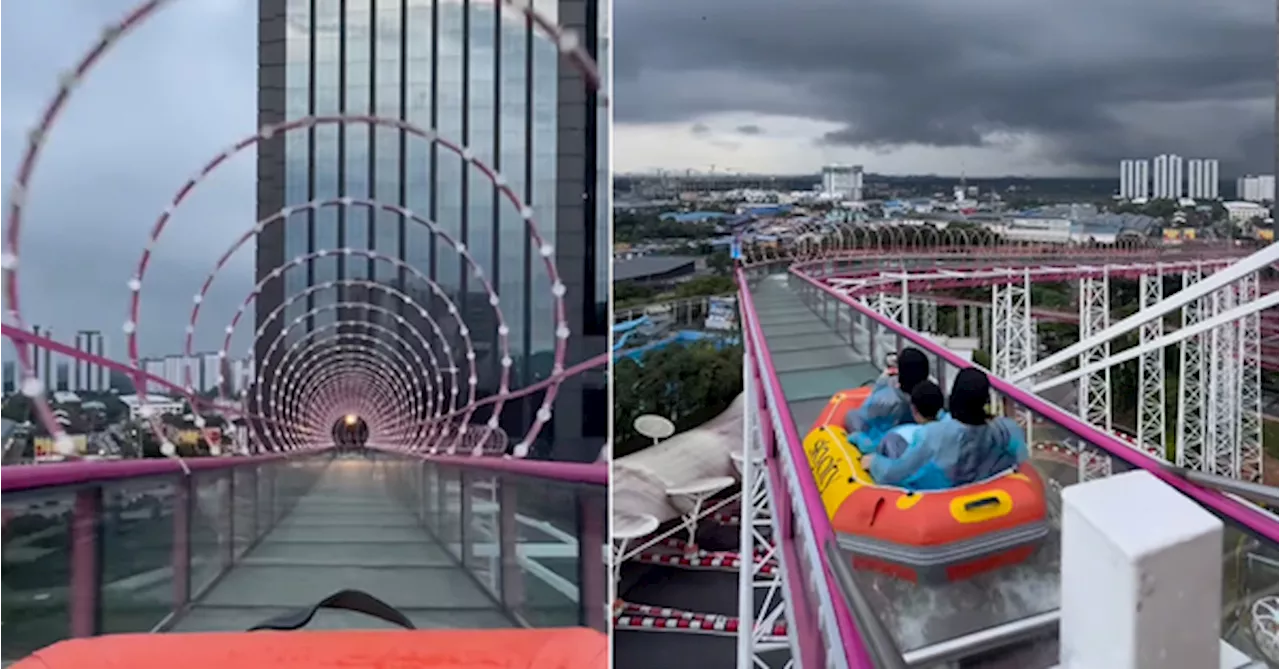'It's Just A Cable' — Shah Alam Theme Park Says There's No Crack In Glass Water Slide