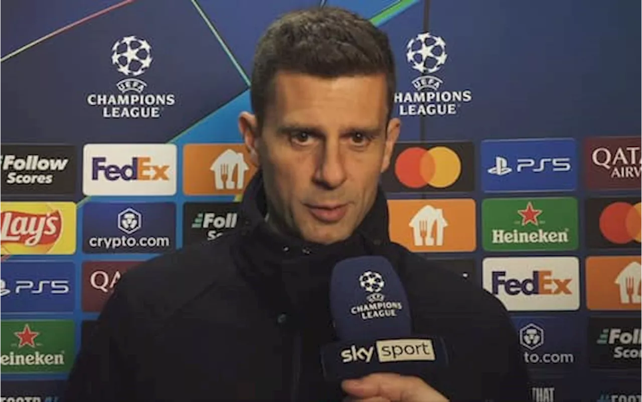 Juventus-Bruges, Thiago Motta: 'Vogliamo dare continuità ai risultati'