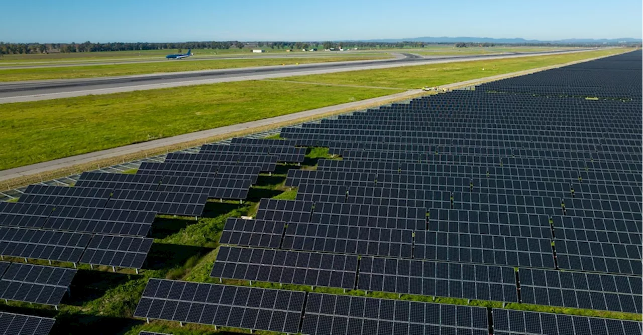 Solar Farm a Fiumicino: il più grande impianto fotovoltaico aeroportuale in Europa