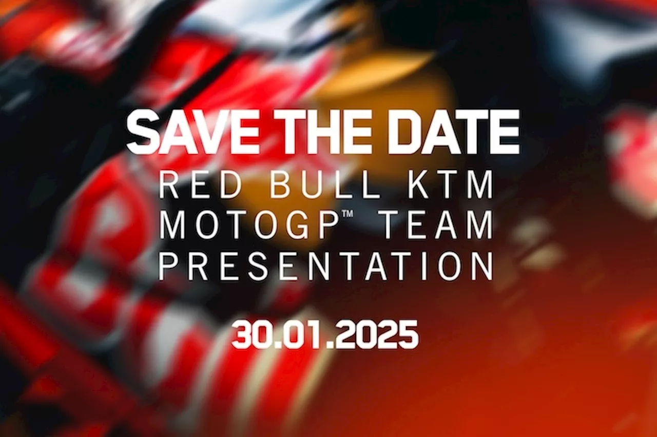 KTM stellt MotoGP-Team 2025 vor