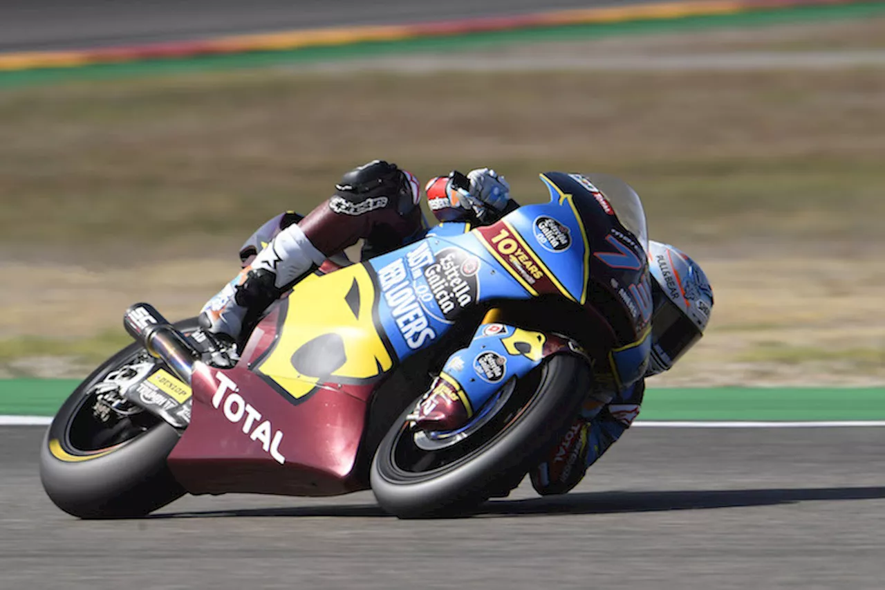 Quali Aragón: Alex Márquez auf Pole, Lüthi auf P5