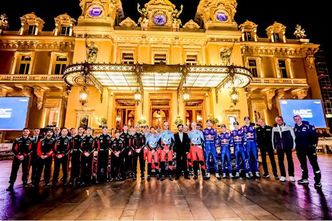 Würdevolle WRC-Präsentation in Monte Carlo