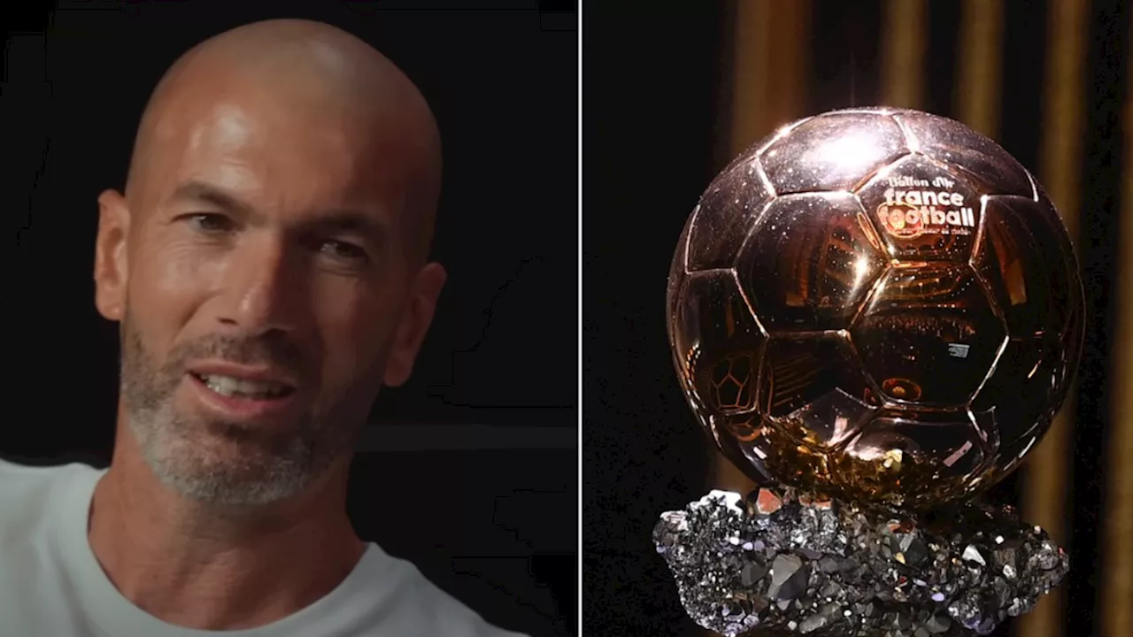 Zinedine Zidane snubbed Thierry Henry when naming the player who never won Ballon d'Or but most deserved to