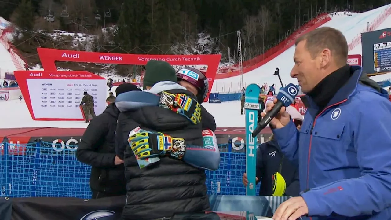 In den Armen eines Ski-Stars: Felix Neureuther weint live im TV