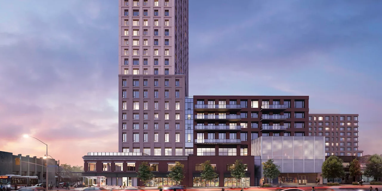 Choice Properties Plans 10 & 35 Storeys Beside Woodbine Station