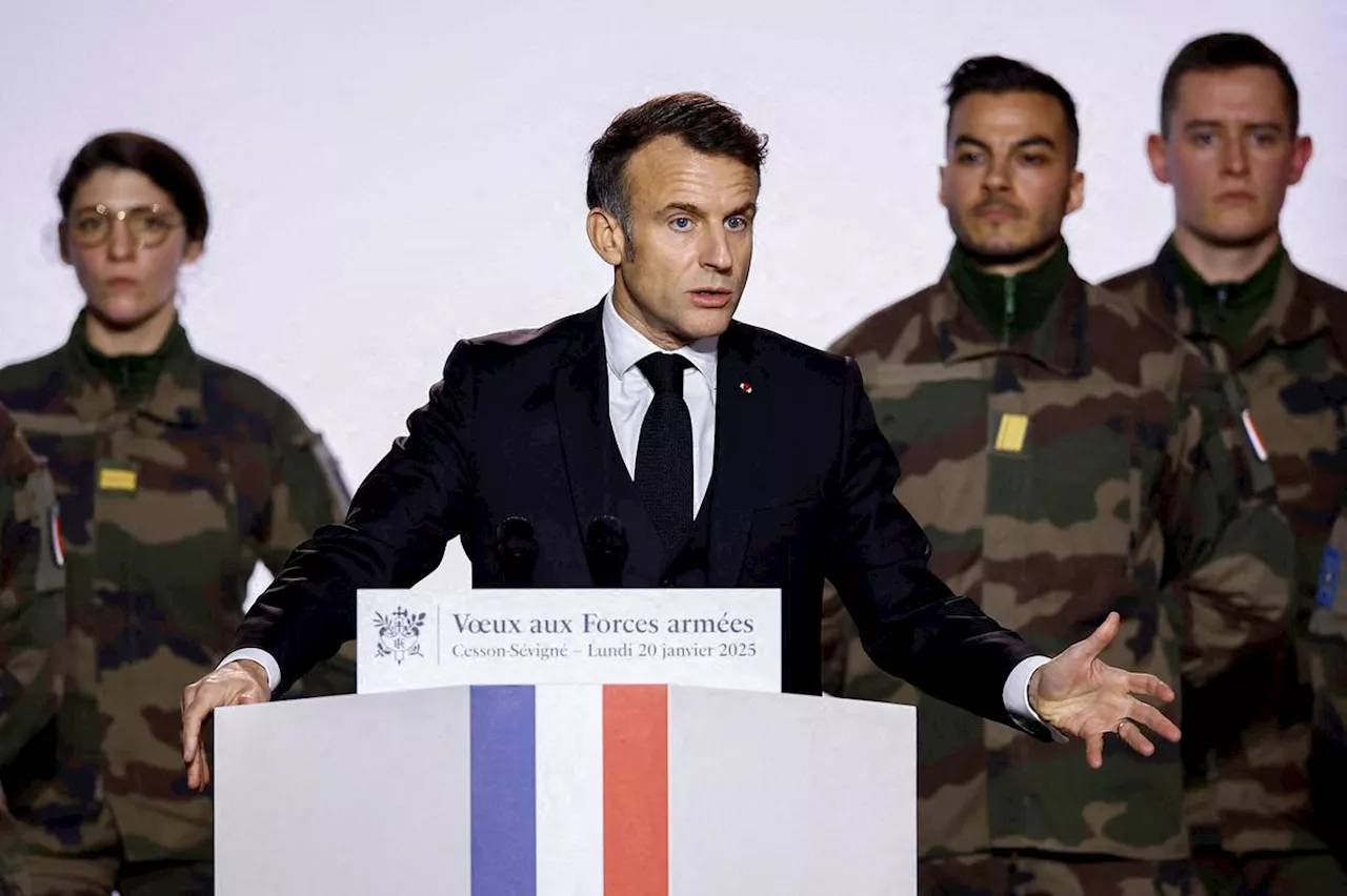 Macron appelle à un « réveil » militaire face aux menaces croissantes