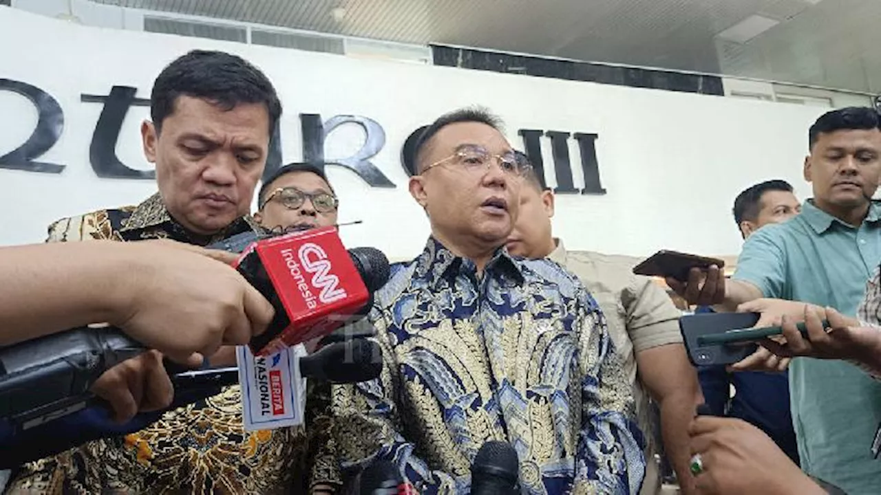 Dasco dan Surya Paloh Bincang-Bicara di Peresmian Ruangan Fraksi NasDem