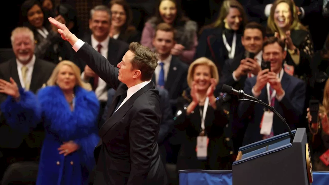 Elon Musk performs gesture resembling a Nazi salute at speech after inauguration