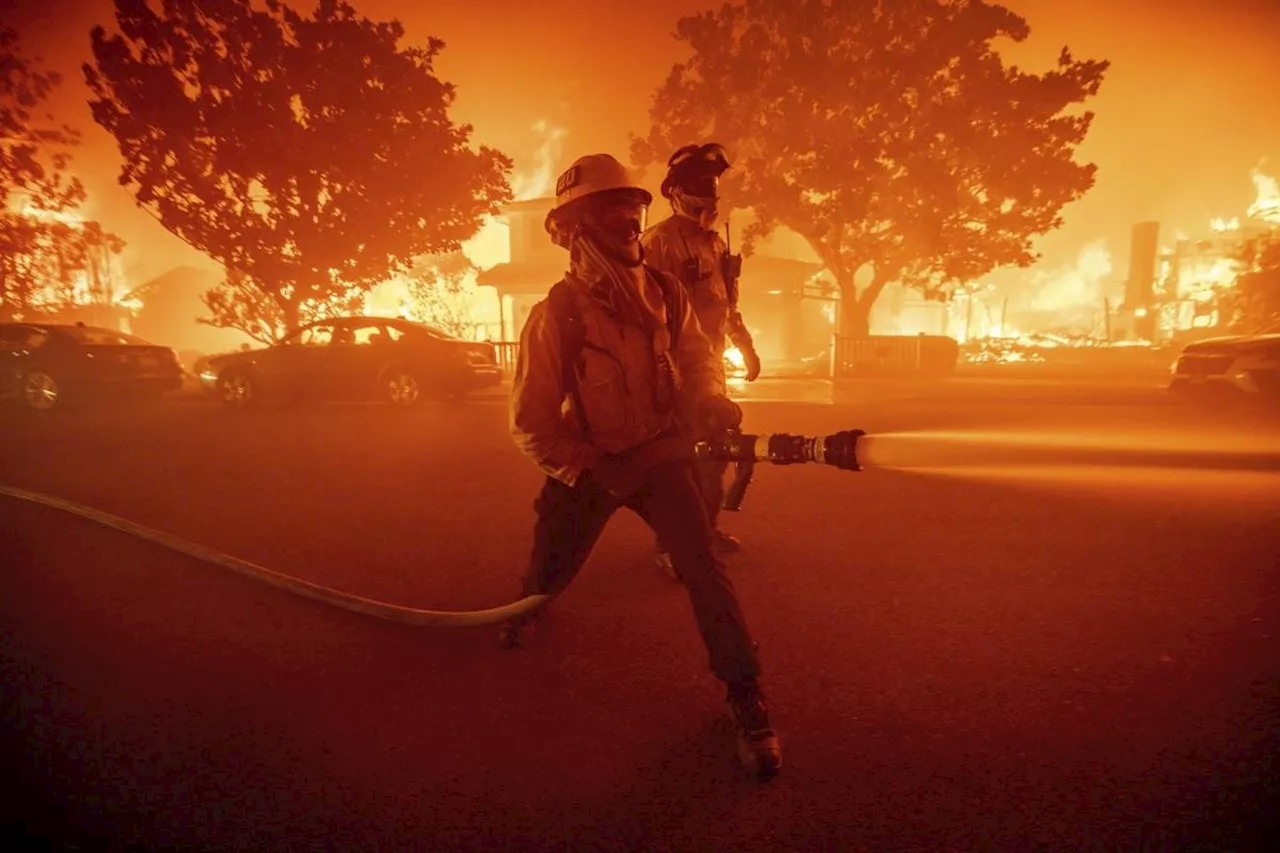 Fire-ravaged Southern California braces for gusty winds and heightened wildfire risk