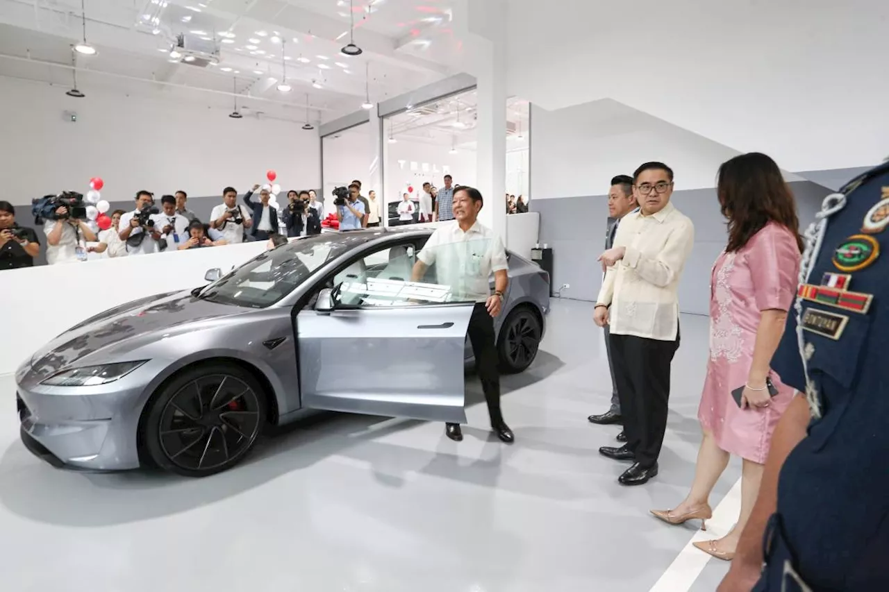 Marcos Jr. Launches Tesla Motors Philippines, Eyes 50% EV Market Share by 2040