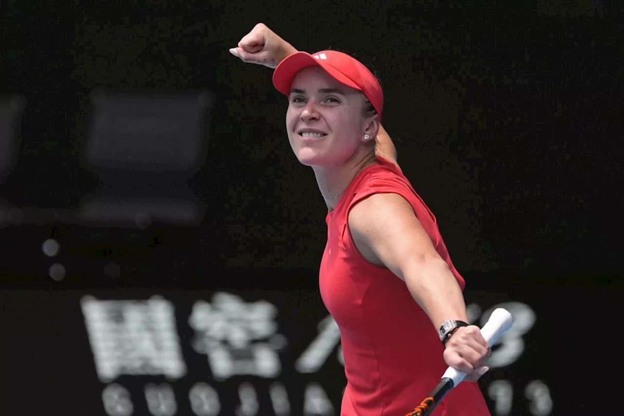 Svitolina Storms Back to Reach Australian Open Quarterfinals