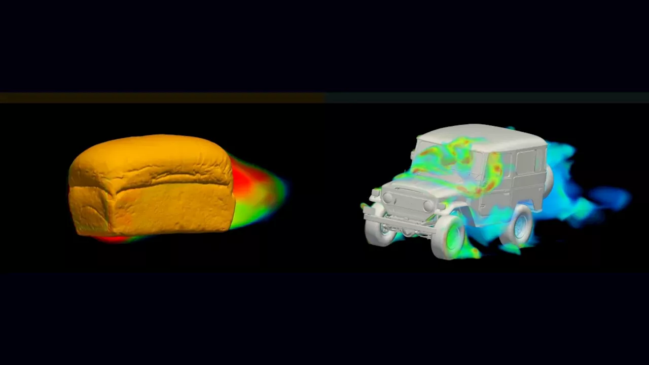 Toyota Land Cruiser 40 vs bread: Which is more aerodynamic?