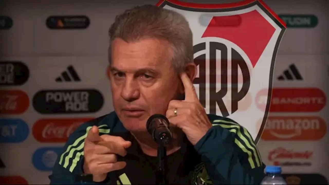 Javier Aguirre confirma cambios y debuts en el Tri ante River Plate