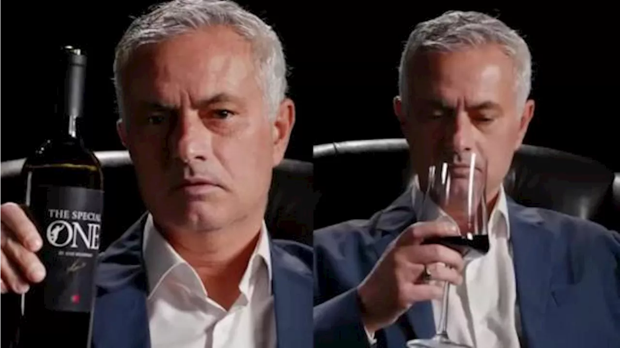 José Mourinho sbarca nel mondo del vino, ecco le bottiglie 'Special One'