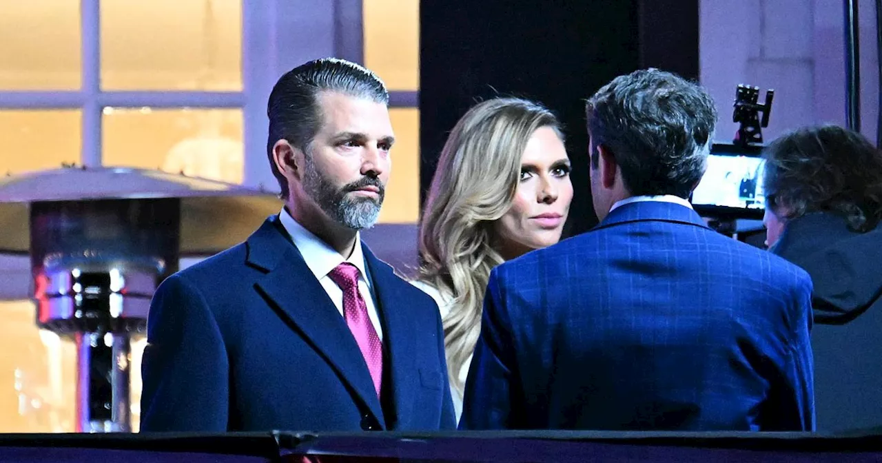 Donald Trump Jr. and Bettina Anderson Make First Public Appearance as a Couple at Trump Family Events