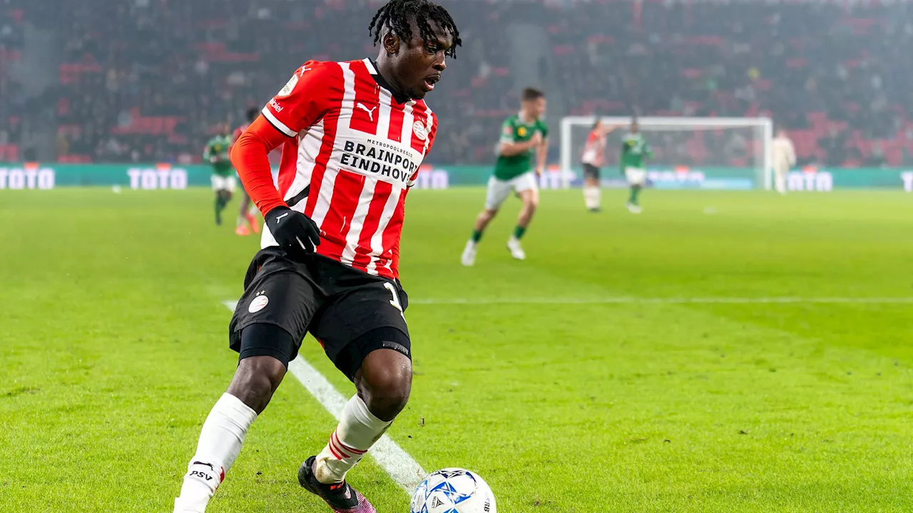 'Bakayoko wéér in beeld bij Duitse grootmacht; CL-duels PSV lijken cruciaal te worden'