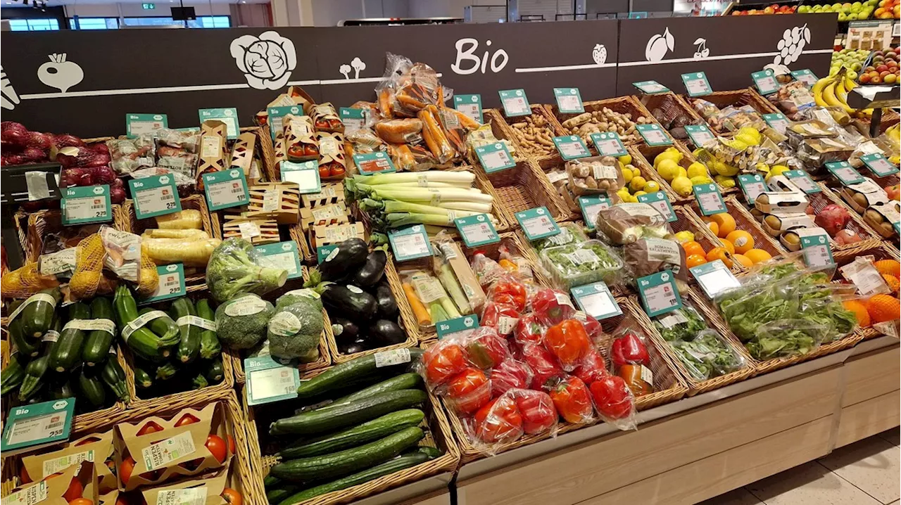 Supermarkt: Preise für Bio-Lebensmittel überraschen