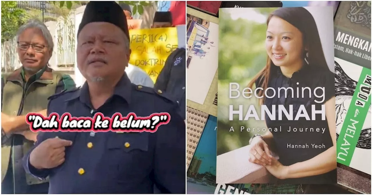 Islamic NGO Leader Calls Hannah Yeoh's Book a 'Threat to Muslims' But Can't Confirm If He Has Read It