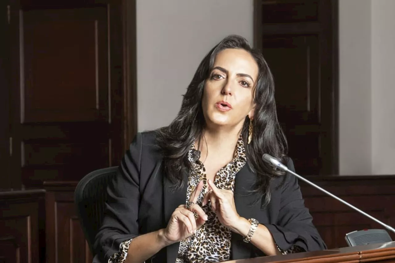 María Fernanda Cabal critica política de paz del Gobierno Petro por la crisis en Catatumbo