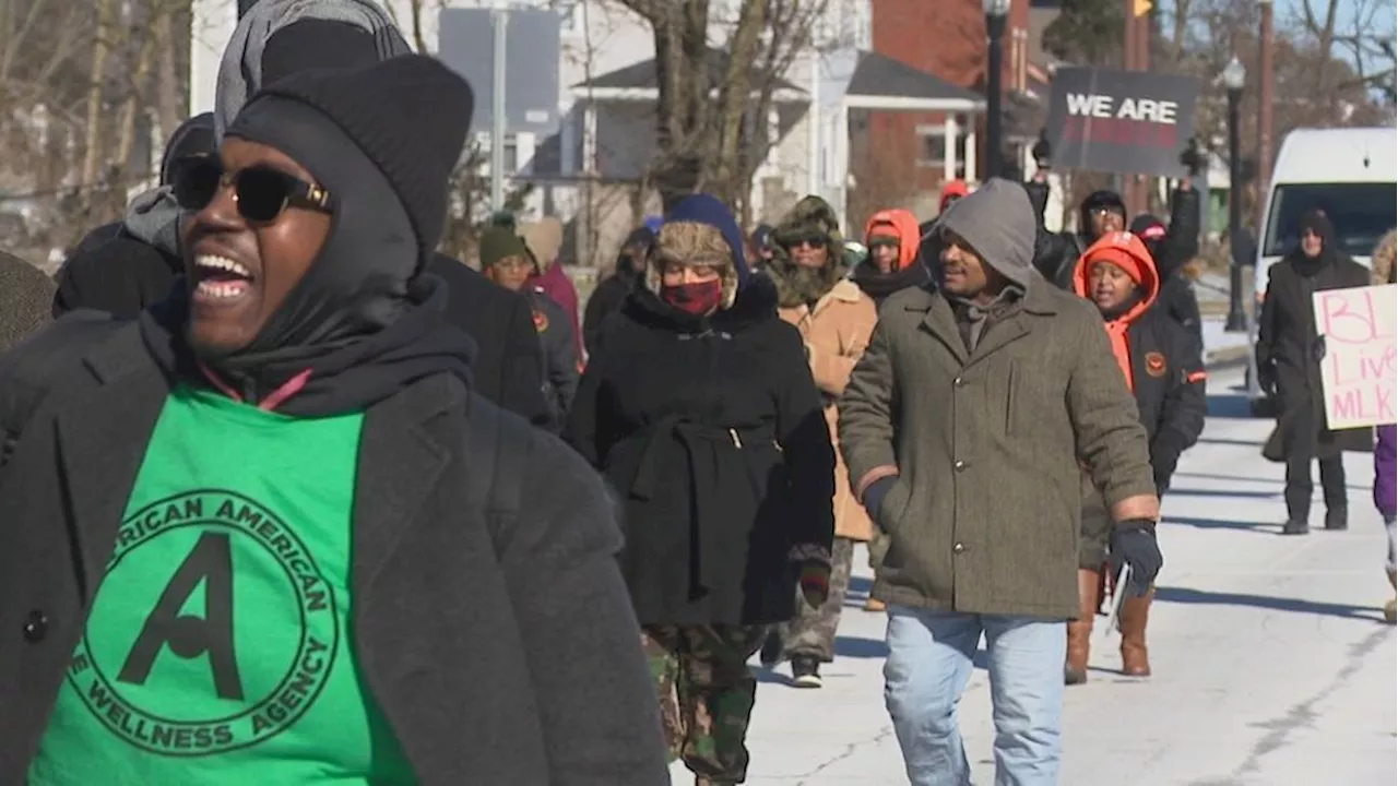 Columbus march honors MLK legacy despite extreme cold